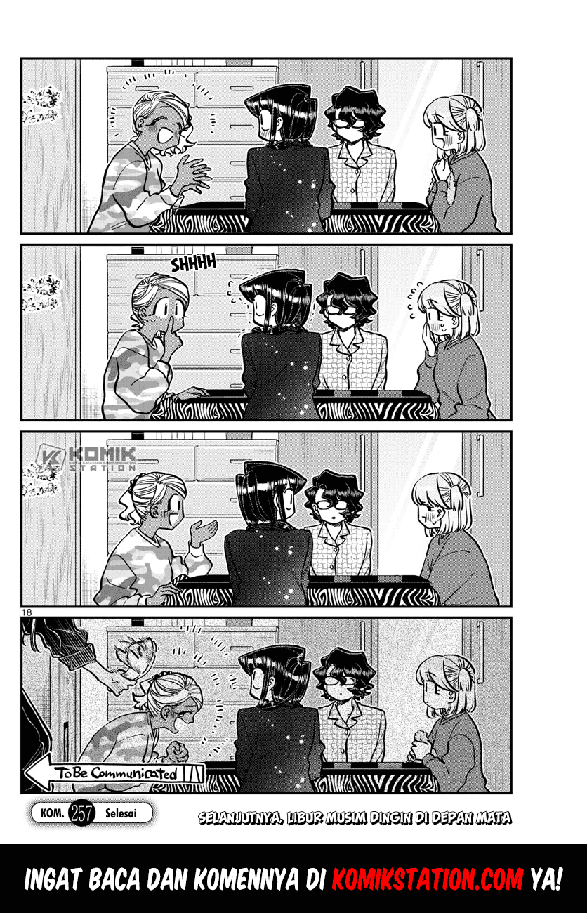 Komi-san wa Komyushou Desu Chapter 257 Gambar 20