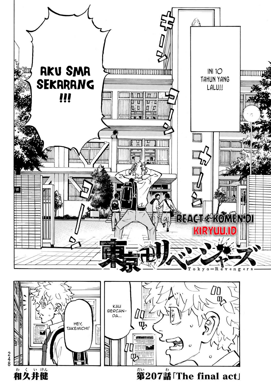 Tokyo卍Revengers Chapter 207 Gambar 5