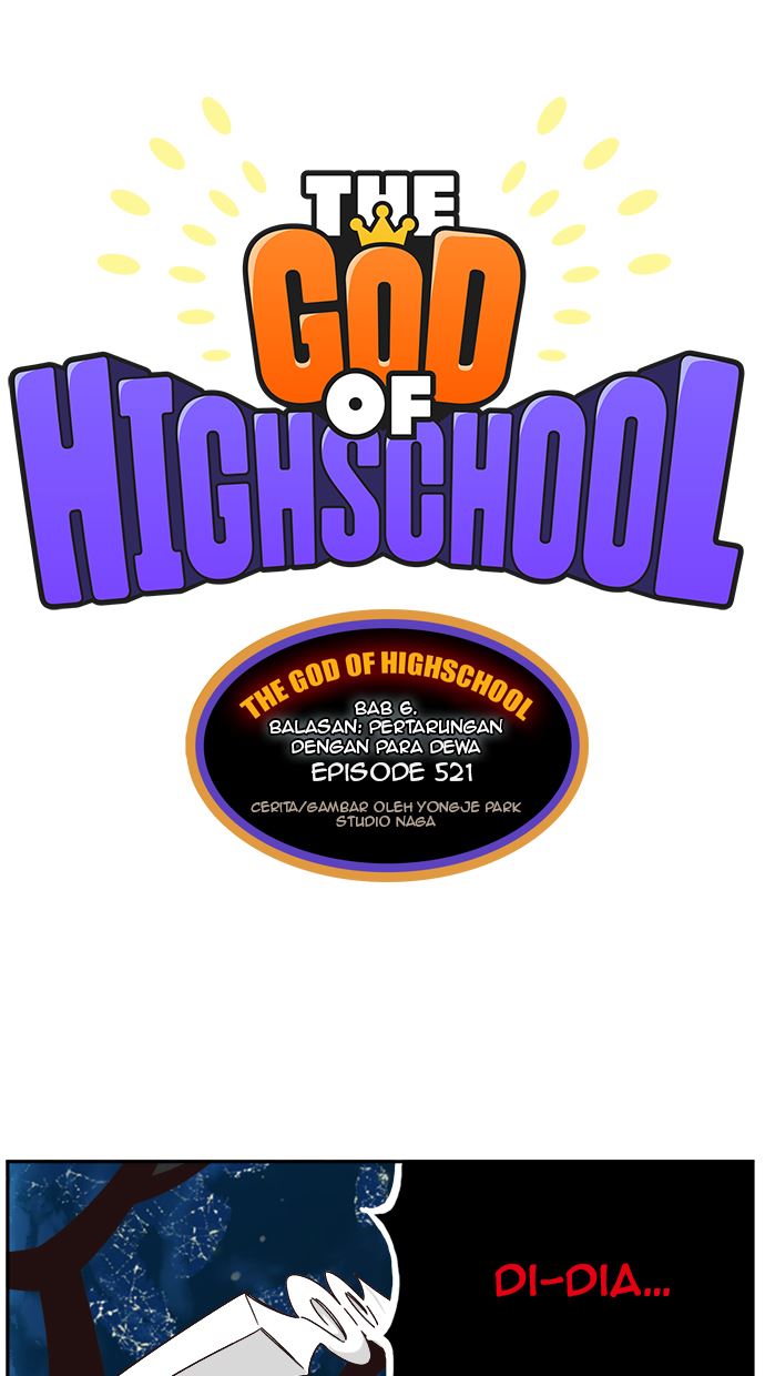 Komik The God of High School Chapter 521 gambar nomor 1