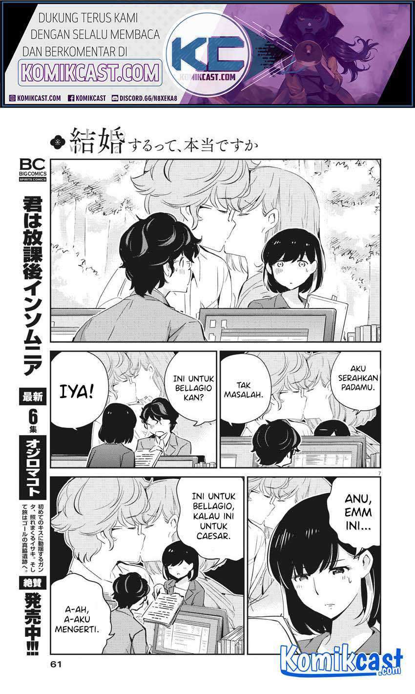 Kekkon Surutte, Hontou Desu Ka? Chapter 40 Gambar 8