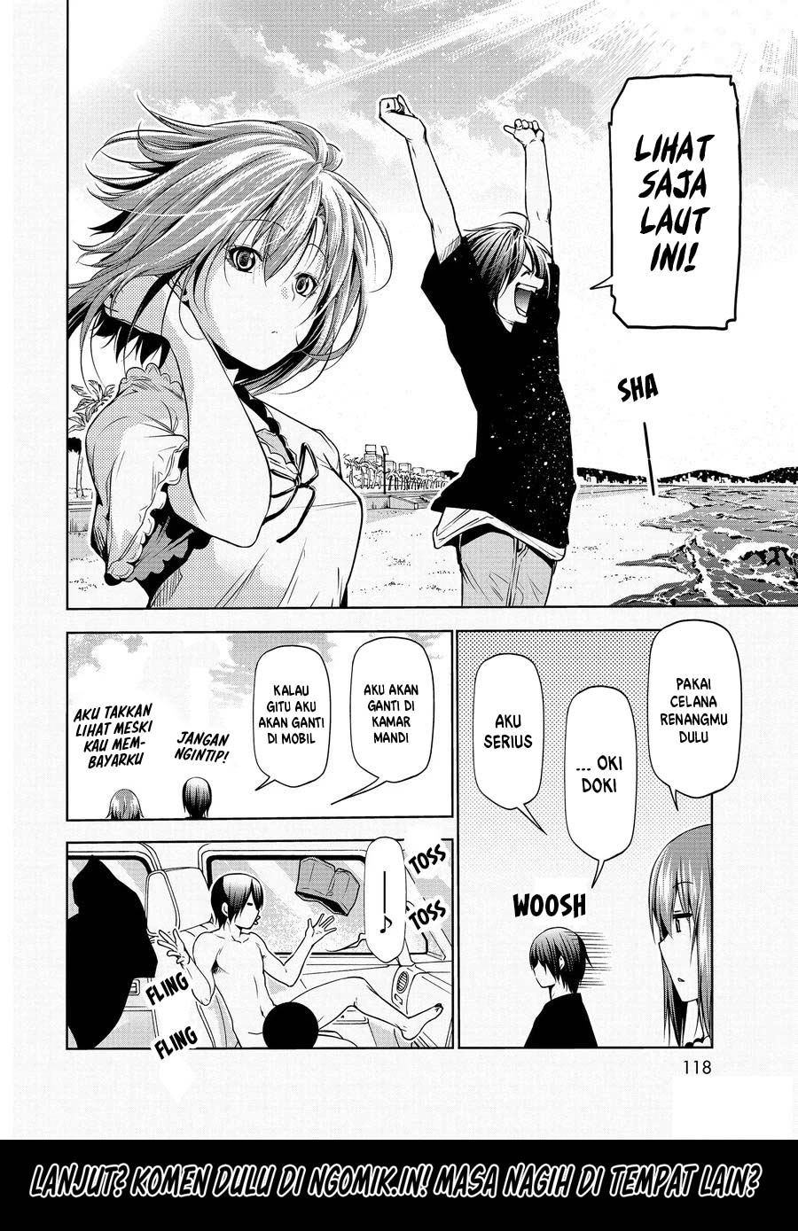 Grand Blue Chapter 63 Gambar 13