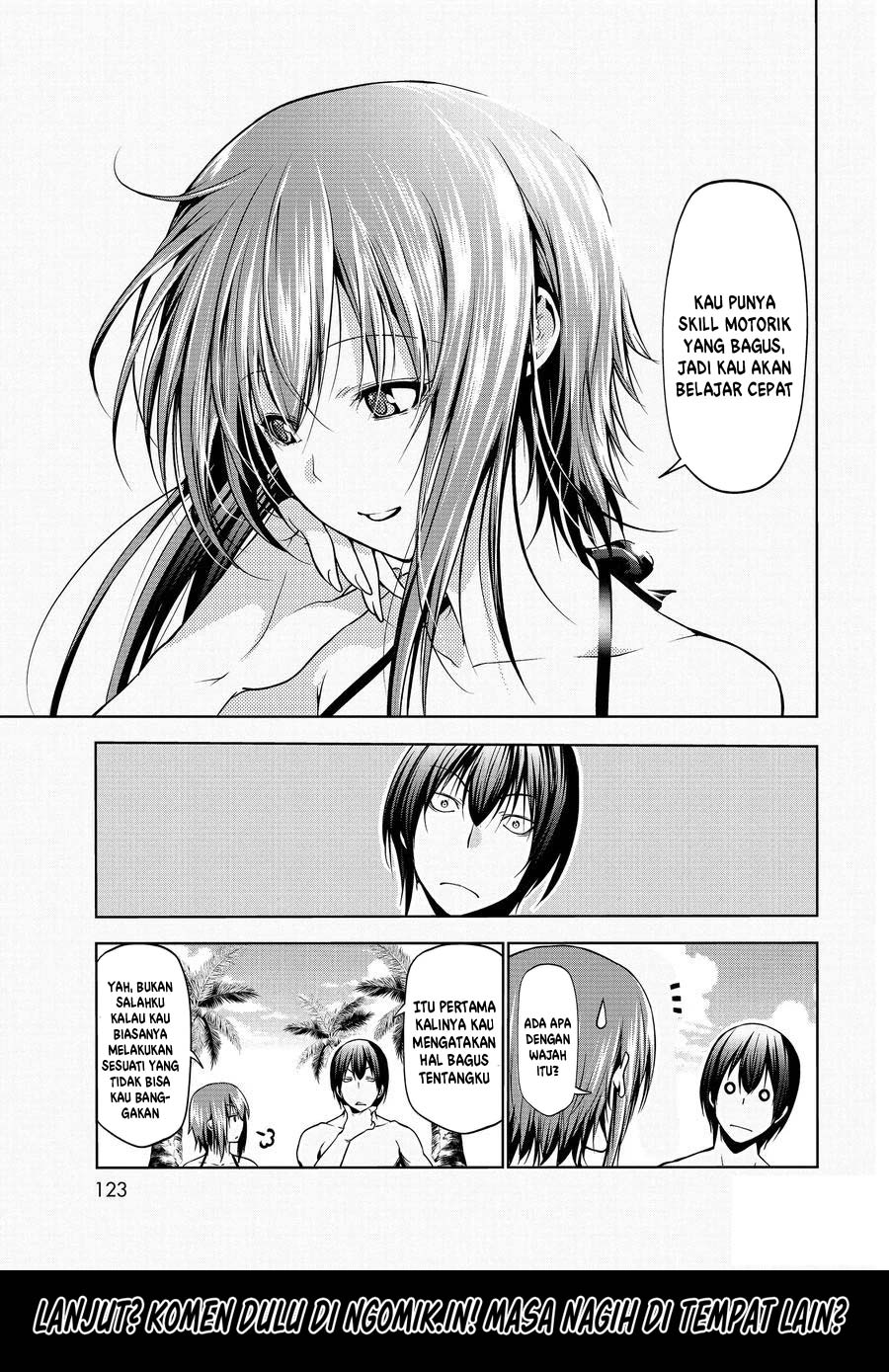 Grand Blue Chapter 63 Gambar 18