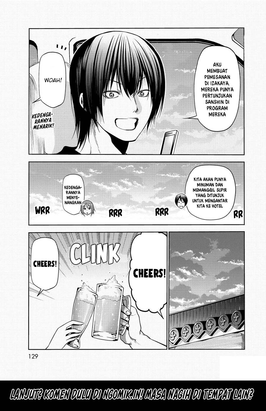 Grand Blue Chapter 63 Gambar 24