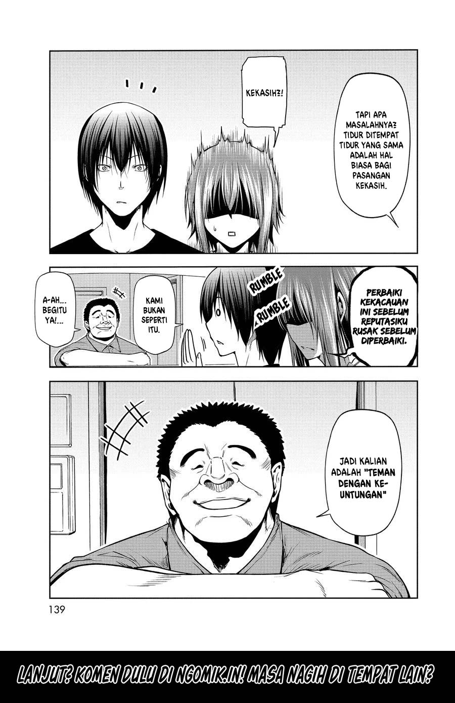 Grand Blue Chapter 63 Gambar 34