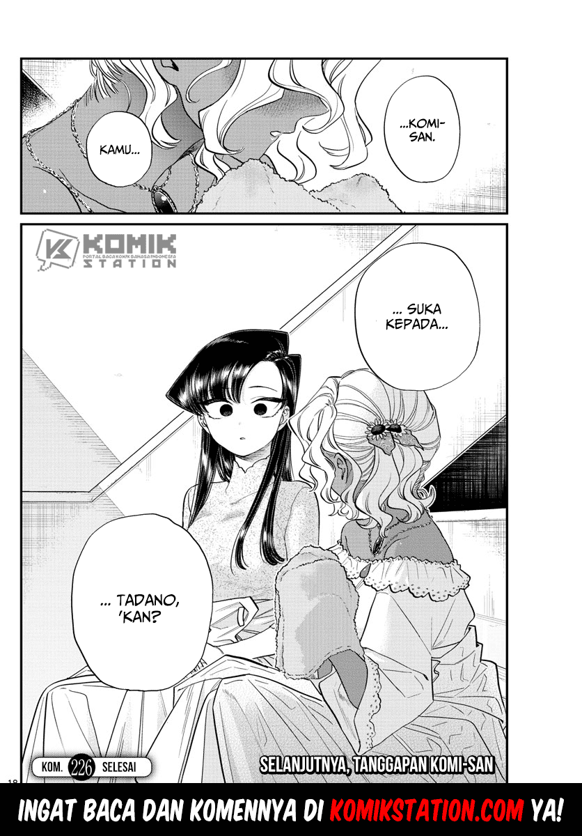 Komi-san wa Komyushou Desu Chapter 226 Gambar 19