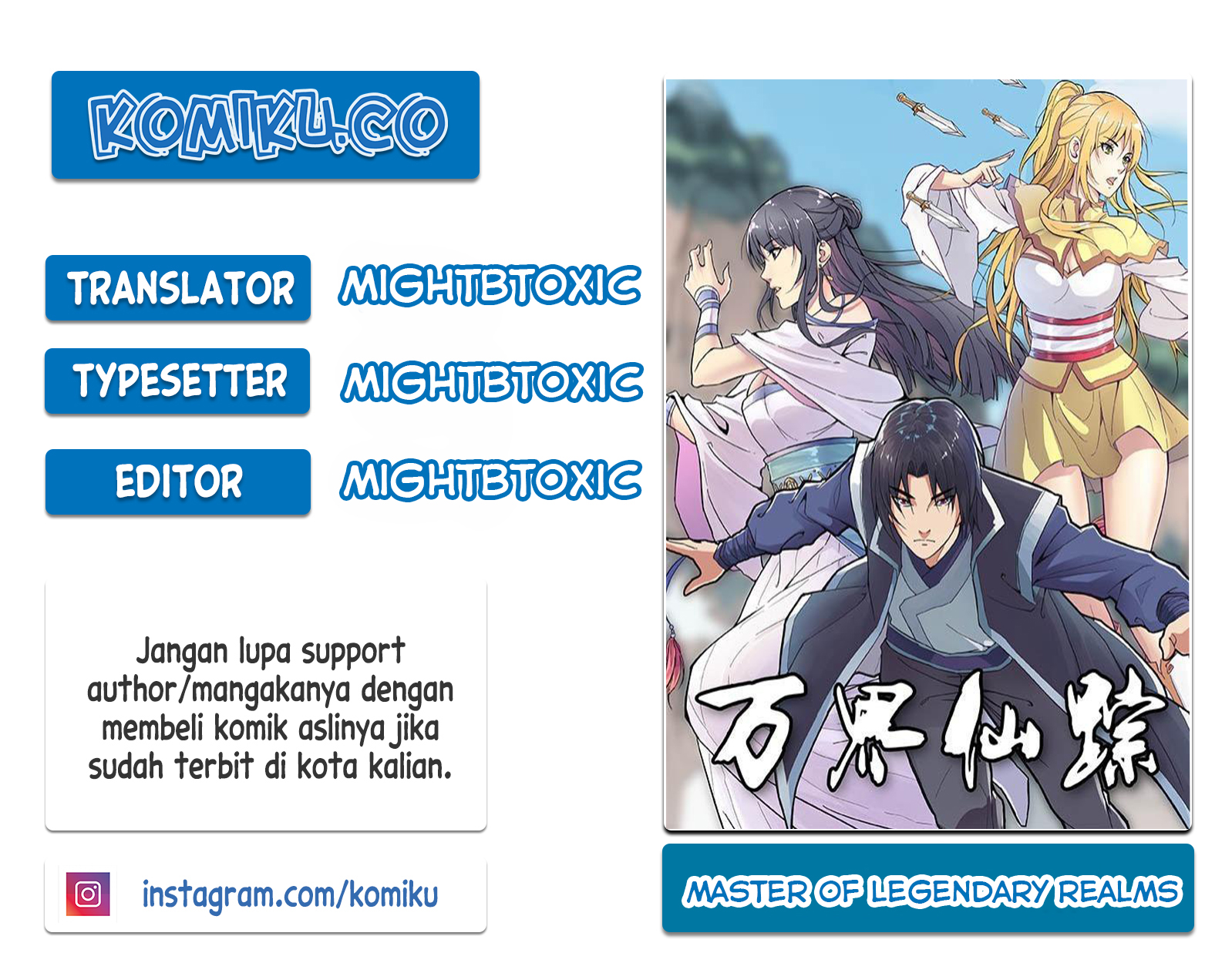 Komik Master of Legendary Realms Chapter 145 gambar nomor 1
