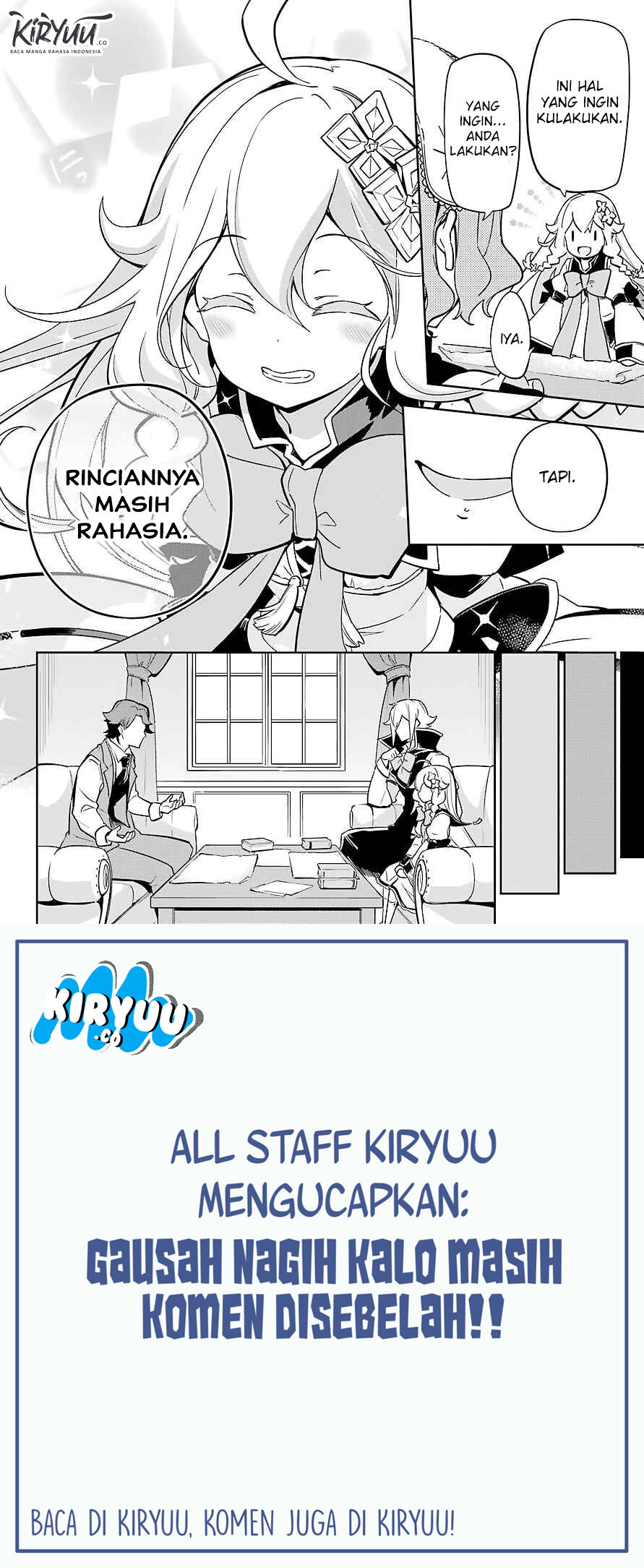 Chichi wa Eiyuu, Haha wa Seirei, Musume no Watashi wa Tenseisha Chapter 23 Gambar 12