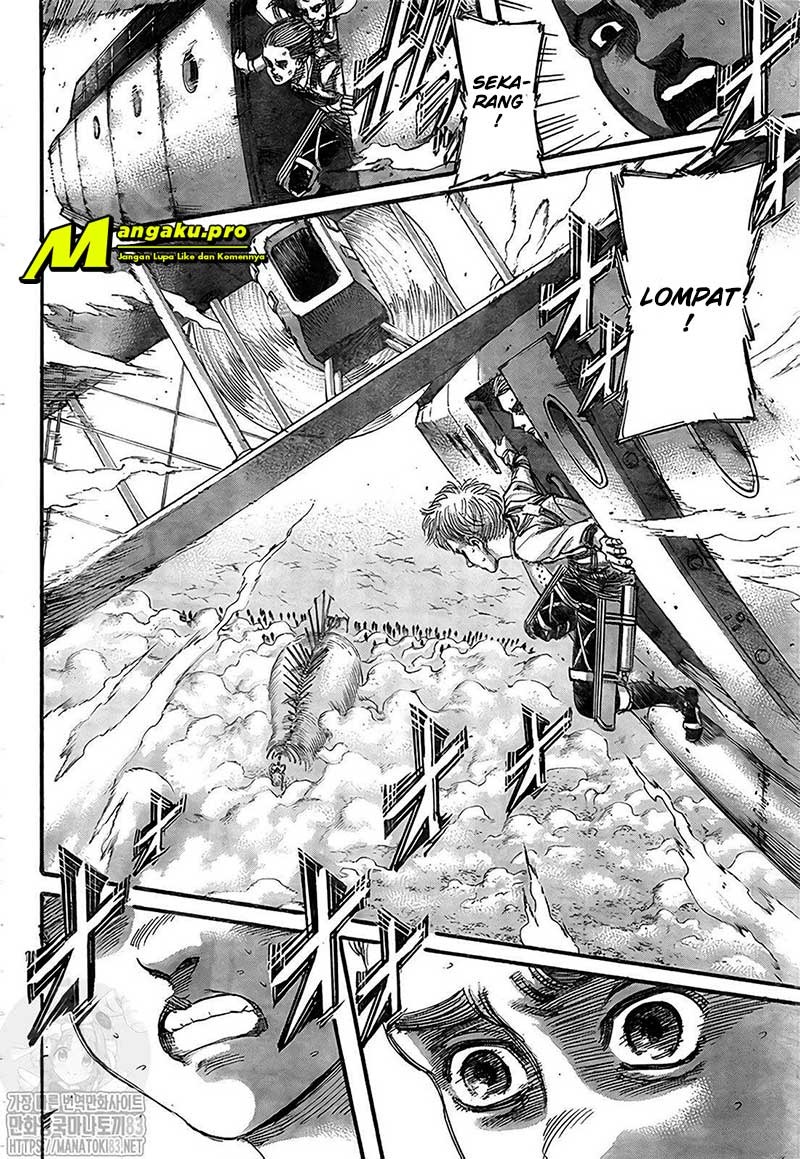 Shingeki no Kyojin Chapter 134.2 Gambar 15