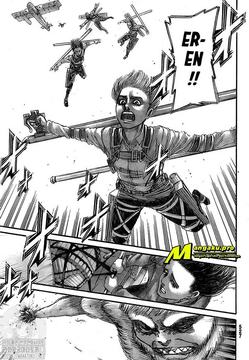 Shingeki no Kyojin Chapter 134.2 Gambar 16