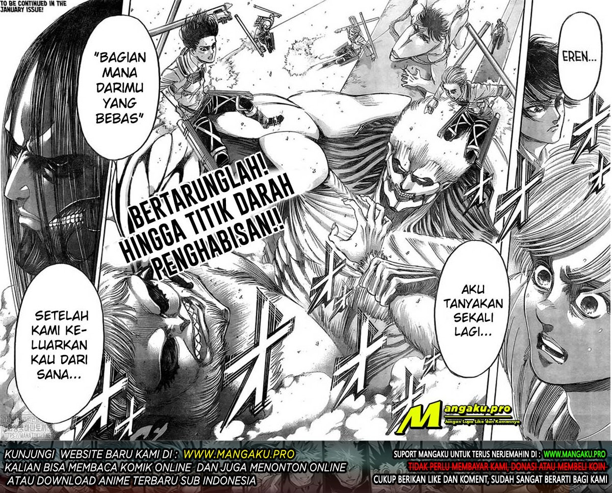 Shingeki no Kyojin Chapter 134.2 Gambar 21