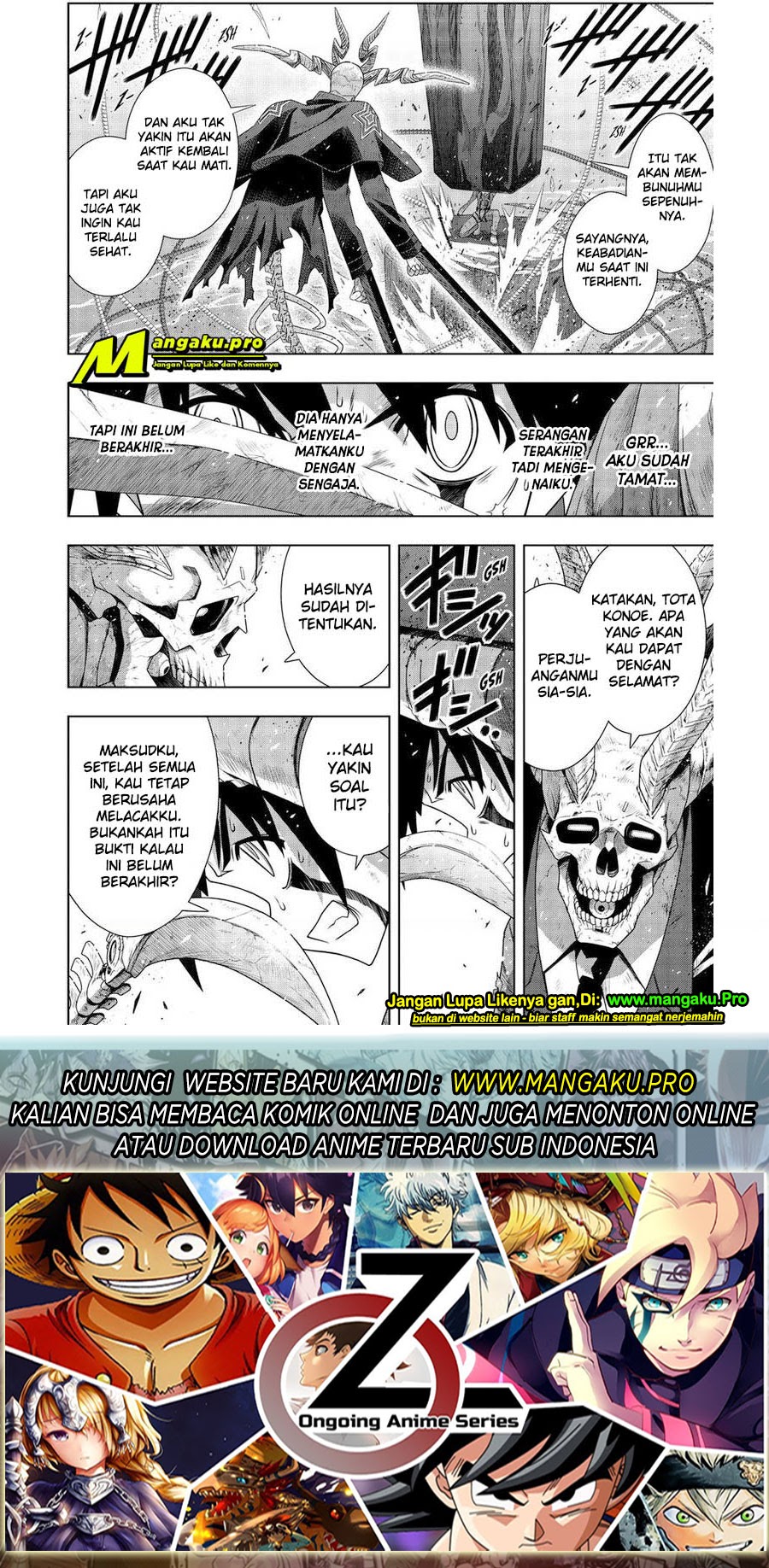 UQ Holder! Chapter 177.1 Gambar 22