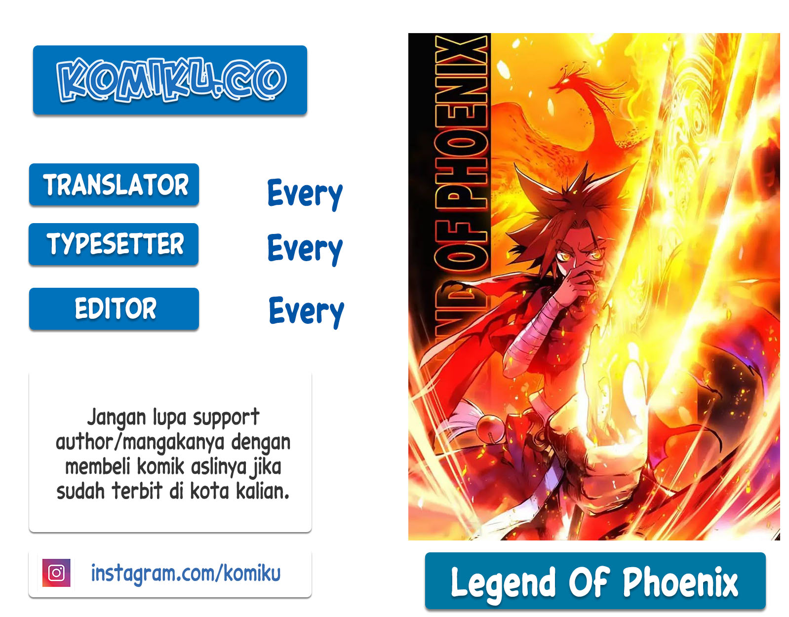 Komik Legend of Phoenix Chapter 13 gambar nomor 1