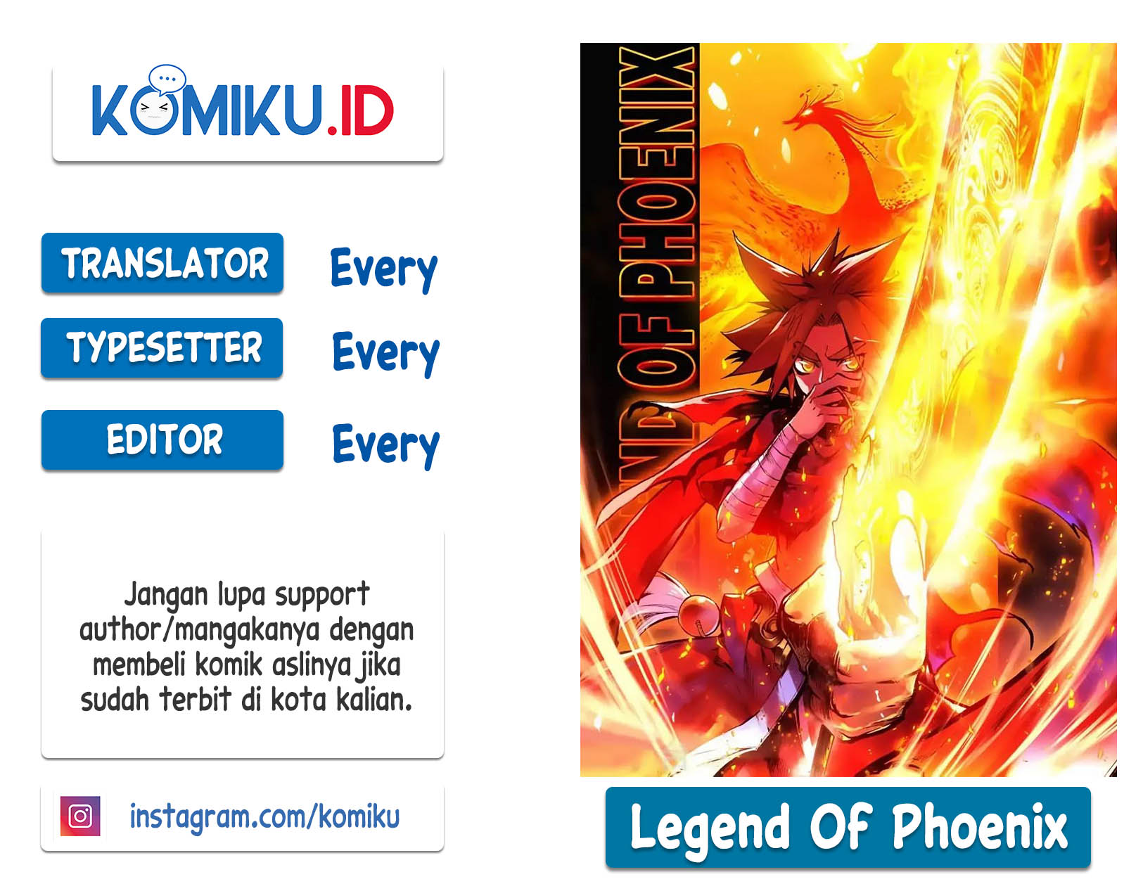 Komik Legend of Phoenix Chapter 18 gambar nomor 1