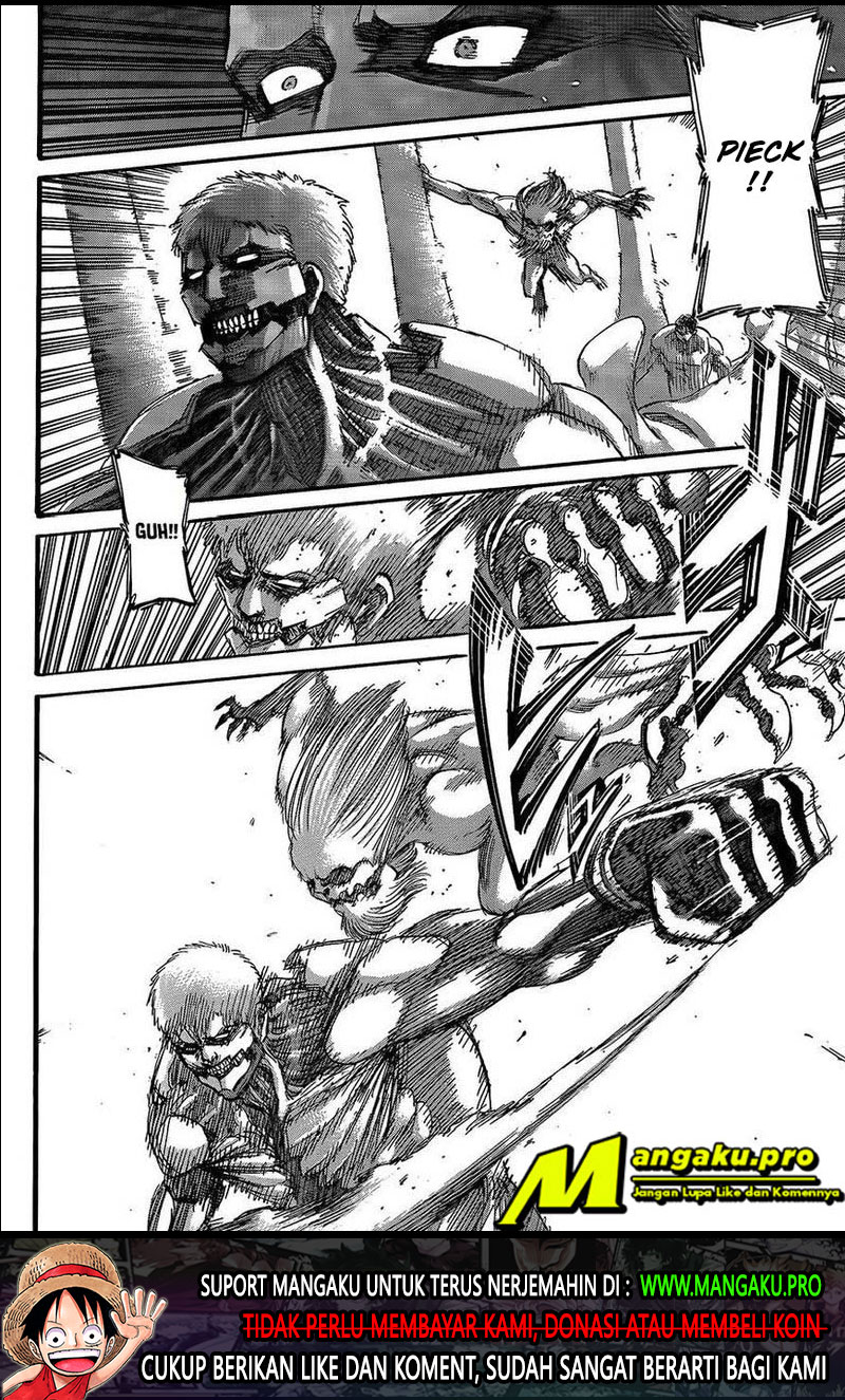 Shingeki no Kyojin Chapter 135.1 Gambar 22