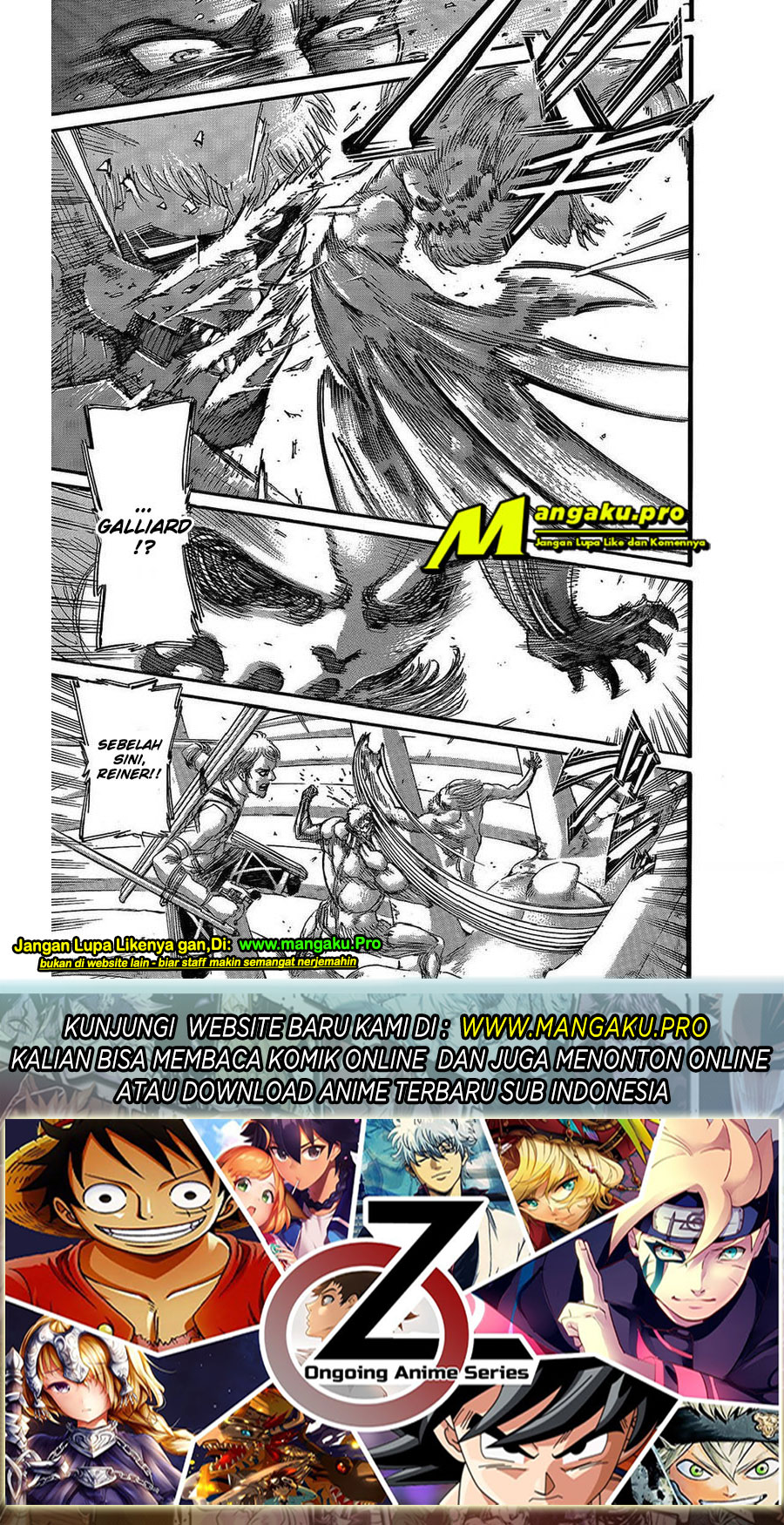 Shingeki no Kyojin Chapter 135.1 Gambar 23