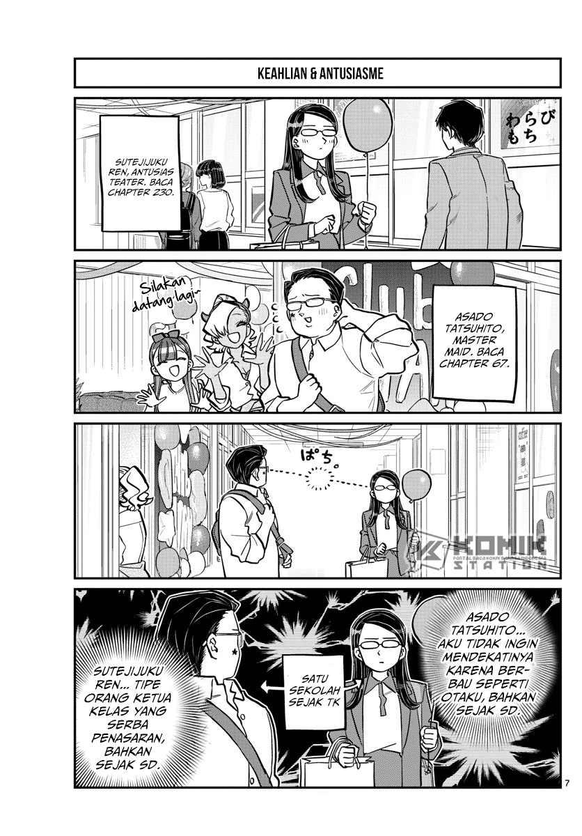 Komi-san wa Komyushou Desu Chapter 238 Gambar 9