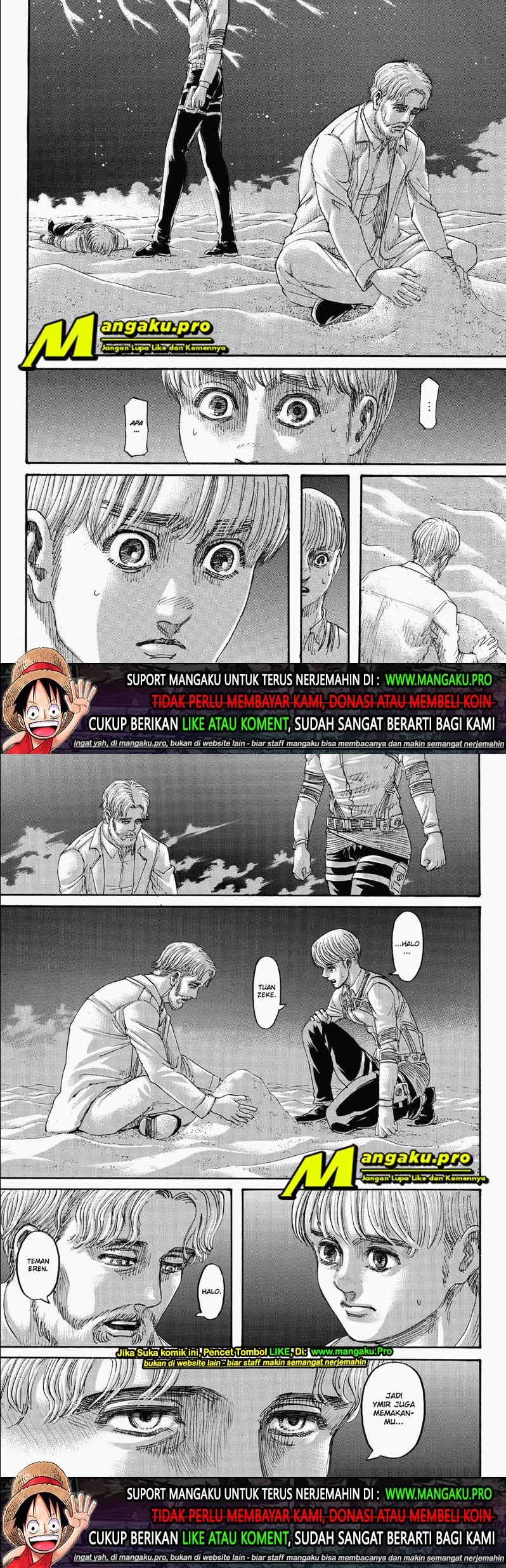 Shingeki no Kyojin Chapter 136.2 Gambar 13