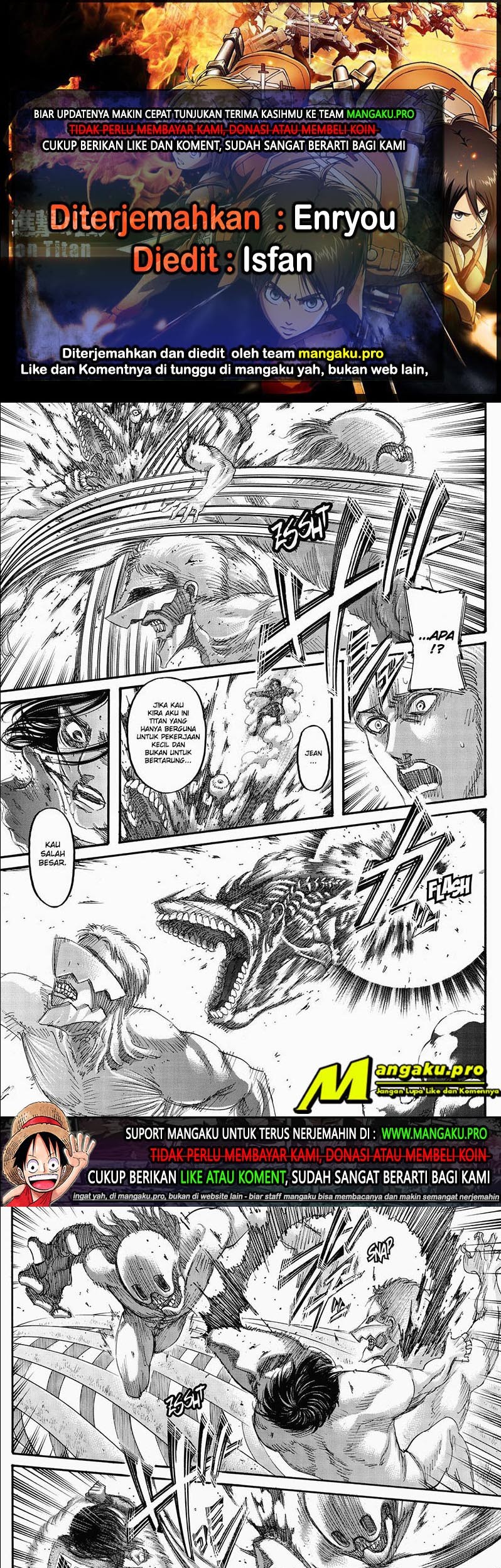 Komik Shingeki no Kyojin Chapter 136.2 gambar nomor 1