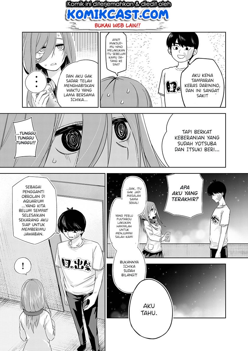 Go-toubun no Hanayome Chapter 123.1 Gambar 7
