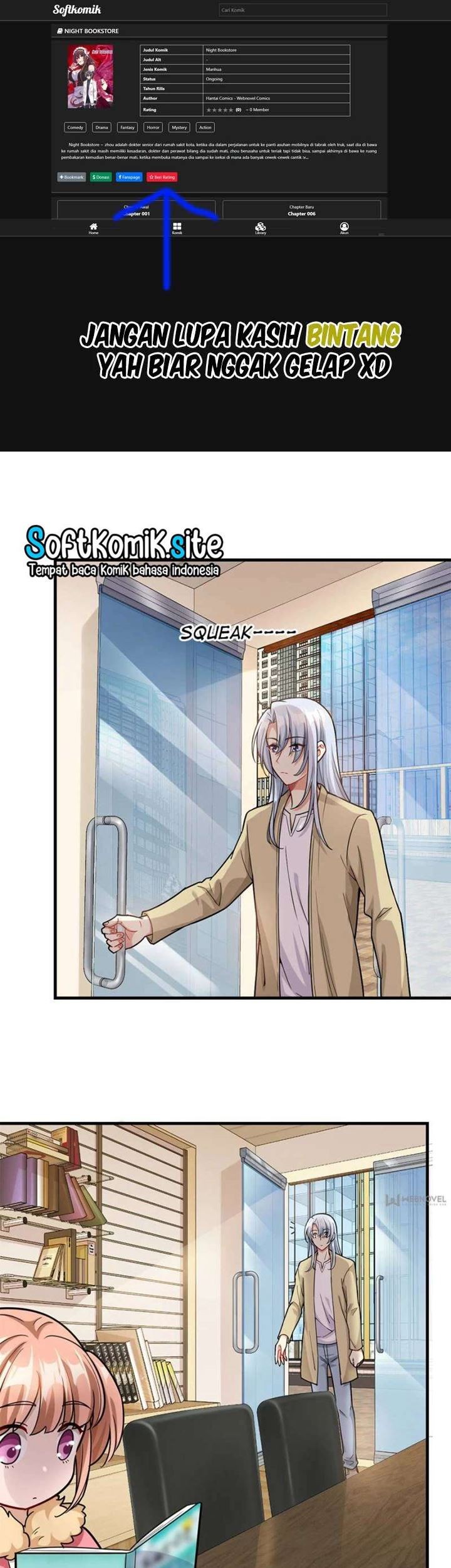 Komik Night Bookstore Chapter 18 gambar nomor 1