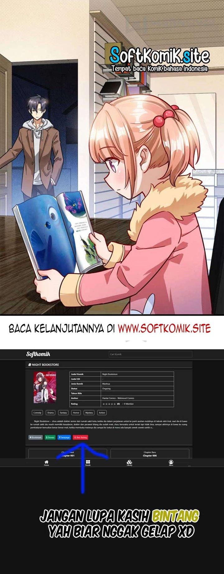 Night Bookstore Chapter 20 Gambar 20