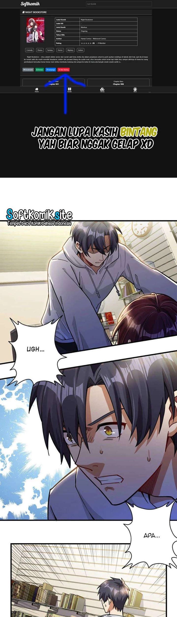 Komik Night Bookstore Chapter 23 gambar nomor 1