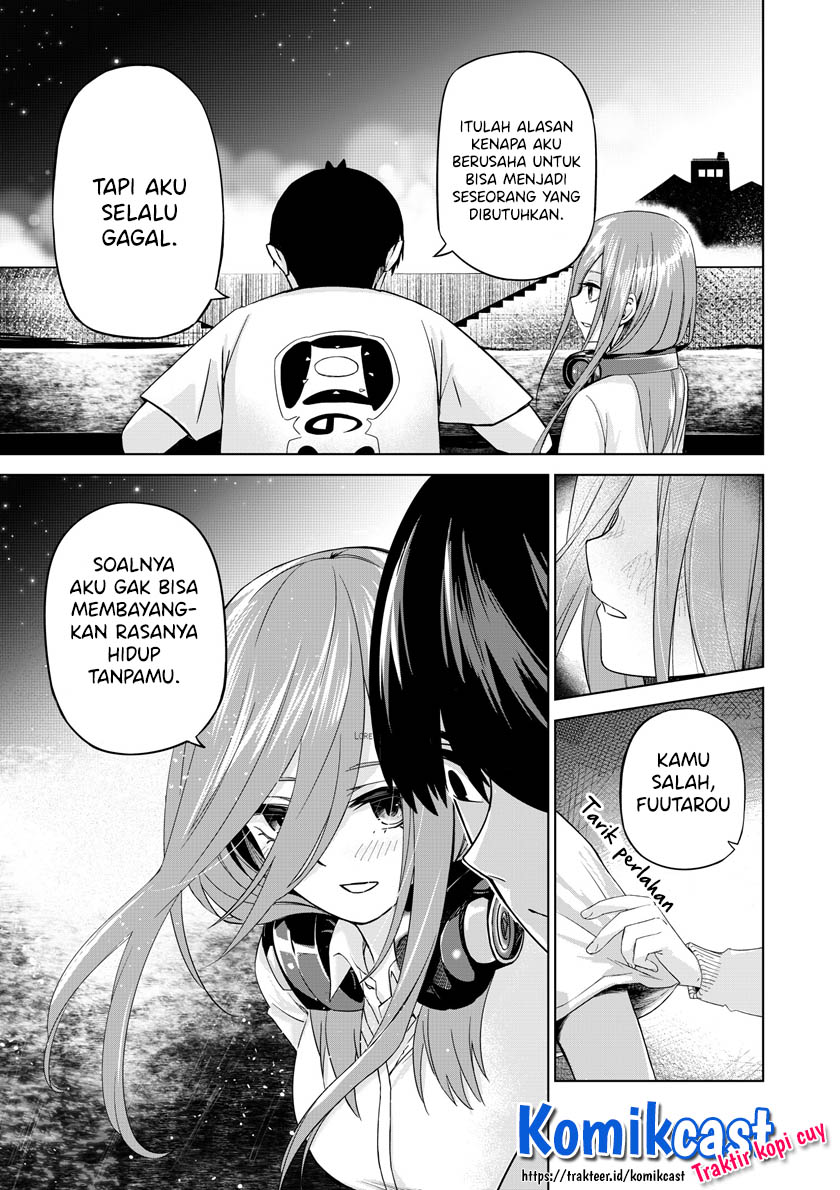 Go-toubun no Hanayome Chapter 123.2 Gambar 5
