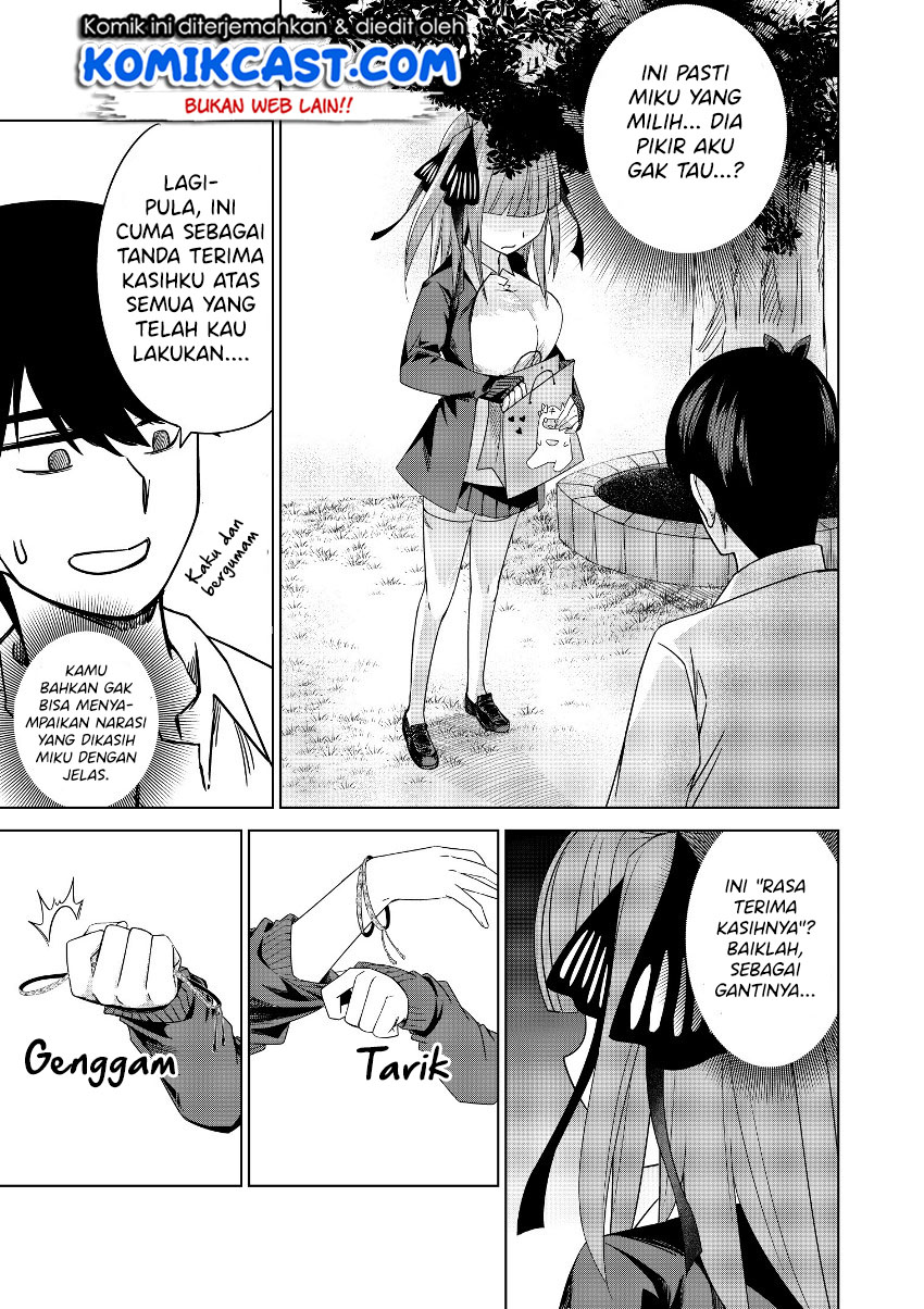 Go-toubun no Hanayome Chapter 123.3 Gambar 14
