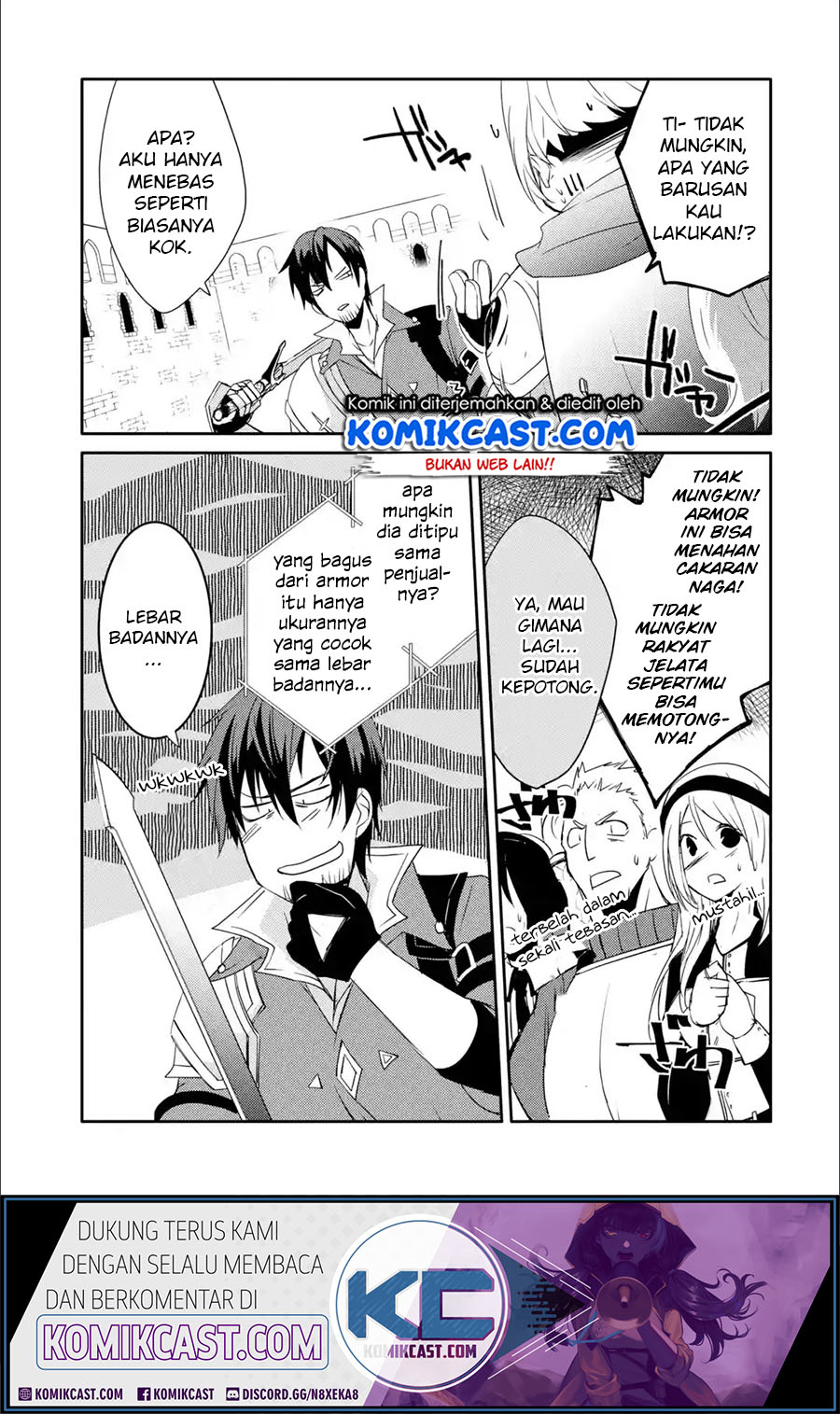 Mannen D-rank No Chuunen Boukensha Yotta Ikioi De Densetsu No Ken Wo Hikkonuku Chapter 17.2 Gambar 8