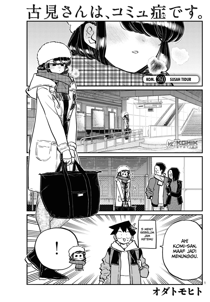 Manga Komi-san wa Komyushou Desu Chapter 260 gambar nomor 2