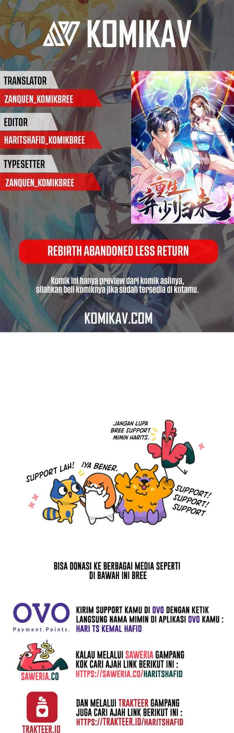 Komik Rebirth Abandoned Less Return Chapter 208 gambar nomor 1