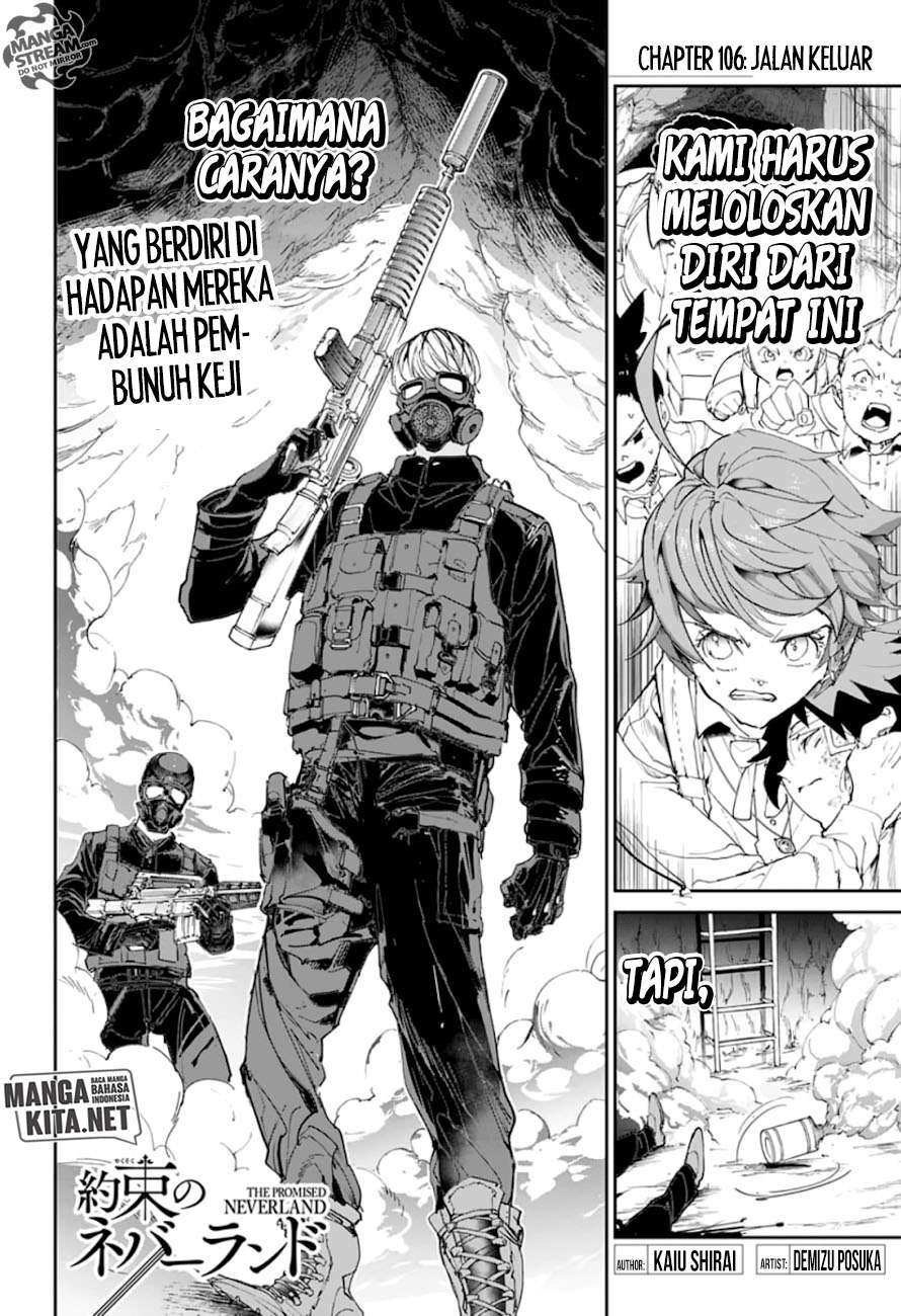 Manga The Promised Neverland Chapter 106 gambar nomor 2