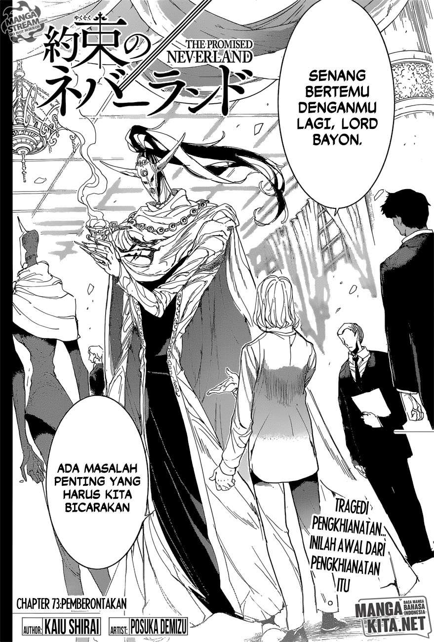 The Promised Neverland Chapter 73 Gambar 5
