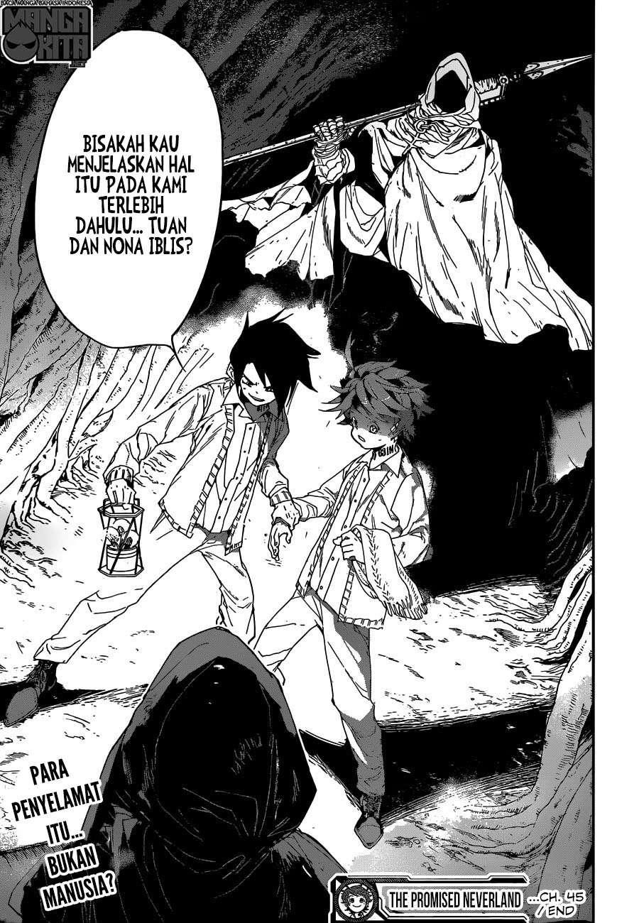 The Promised Neverland Chapter 45 Gambar 24