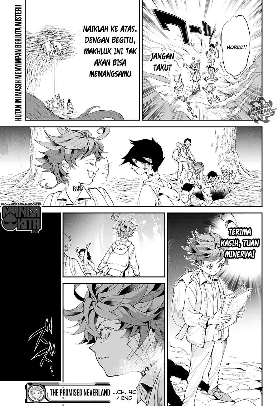 The Promised Neverland Chapter 40 Gambar 19