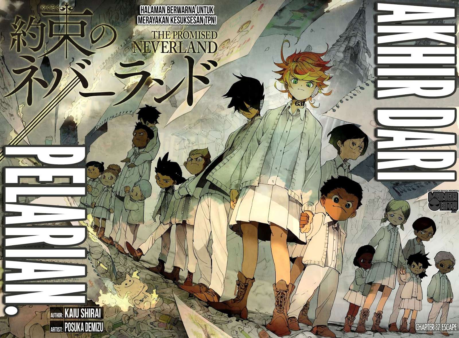 The Promised Neverland Chapter 37 Gambar 4