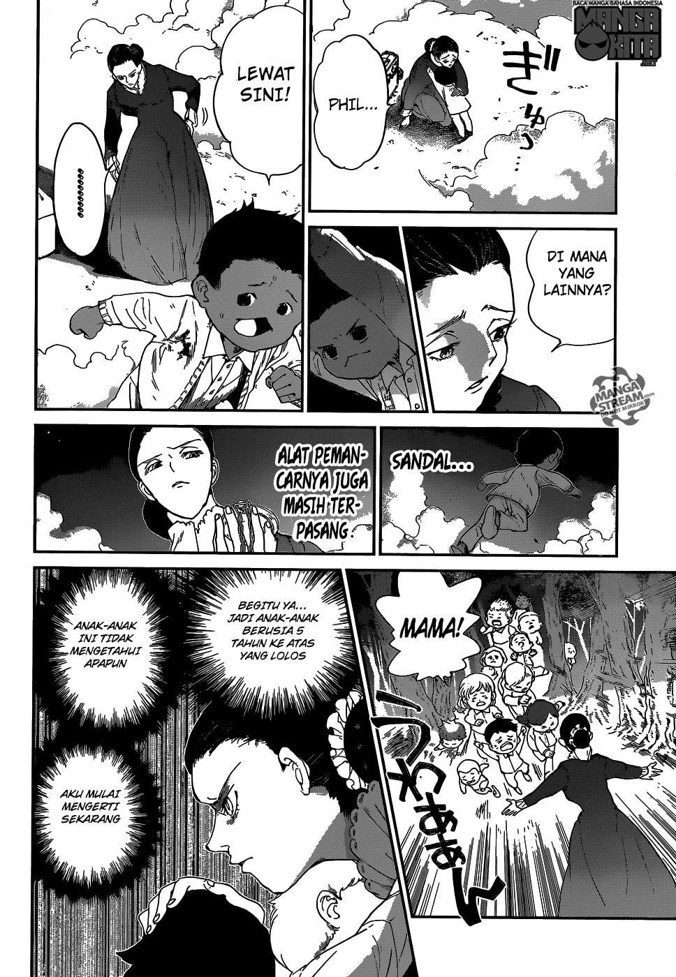 The Promised Neverland Chapter 35 Gambar 16