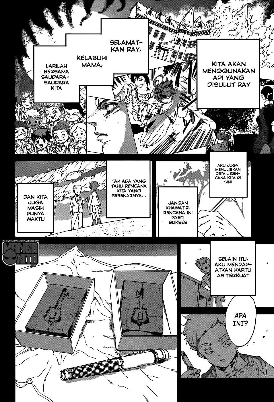 The Promised Neverland Chapter 34 Gambar 10