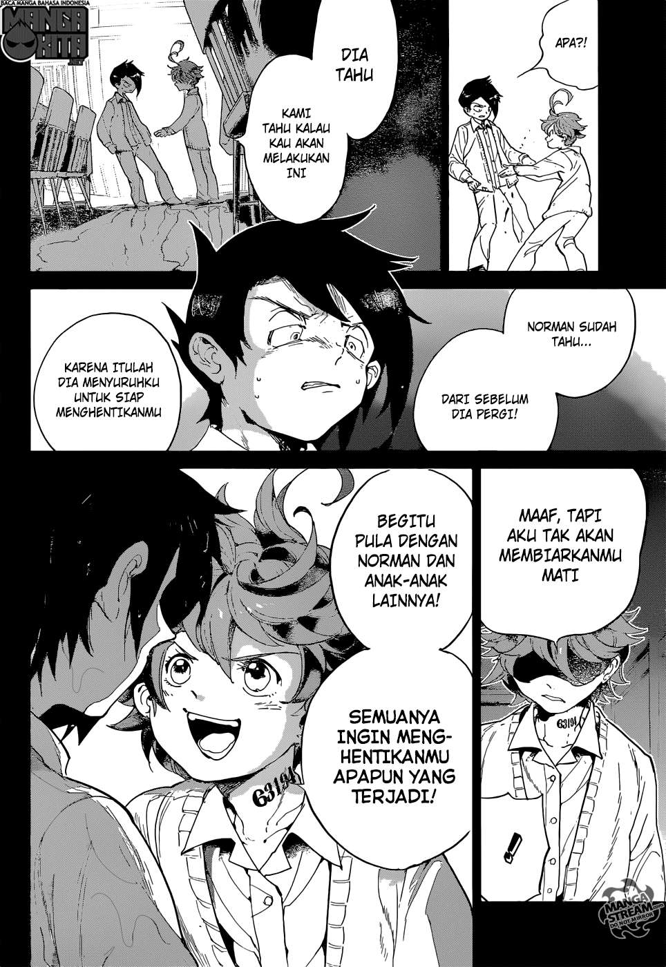 The Promised Neverland Chapter 33 Gambar 18