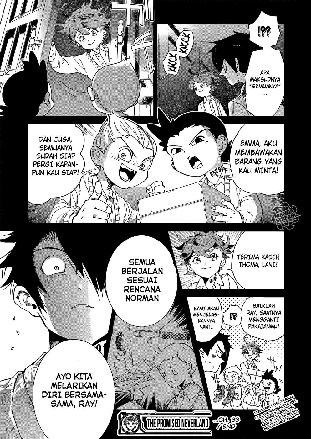 The Promised Neverland Chapter 33 Gambar 19
