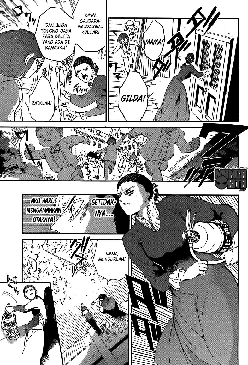 The Promised Neverland Chapter 33 Gambar 9