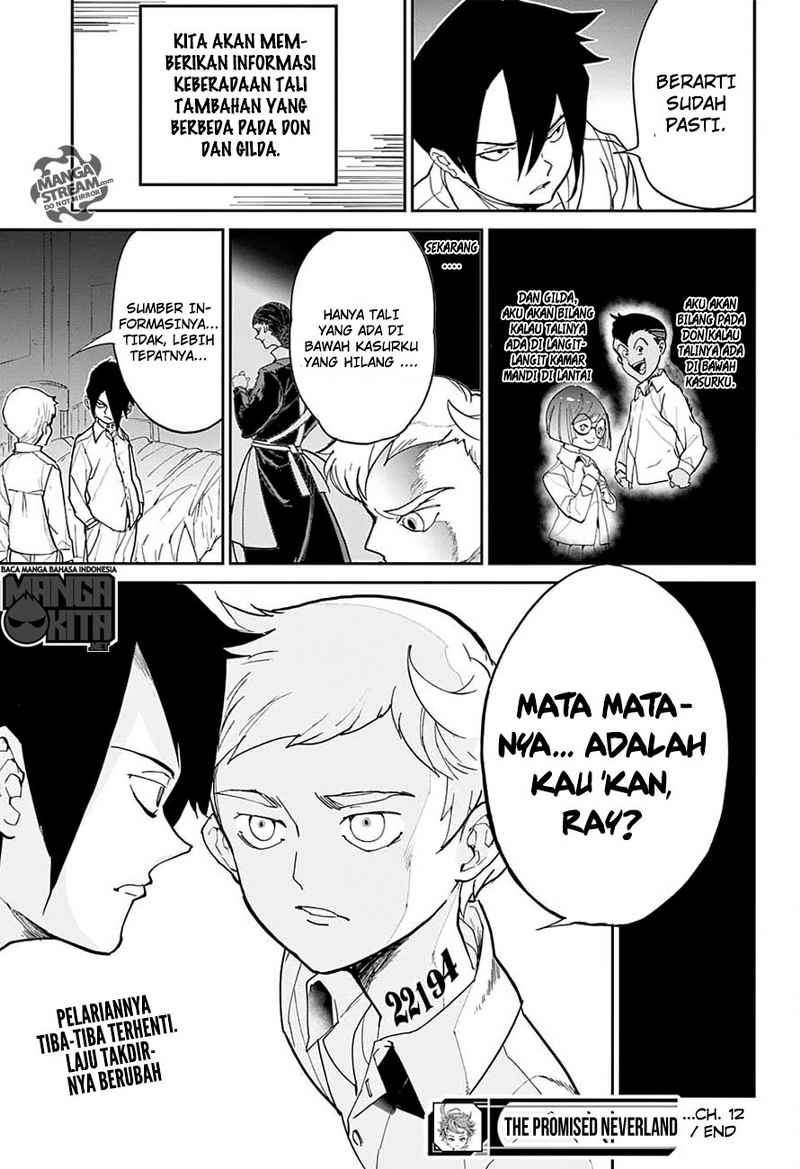 The Promised Neverland Chapter 12 Gambar 20