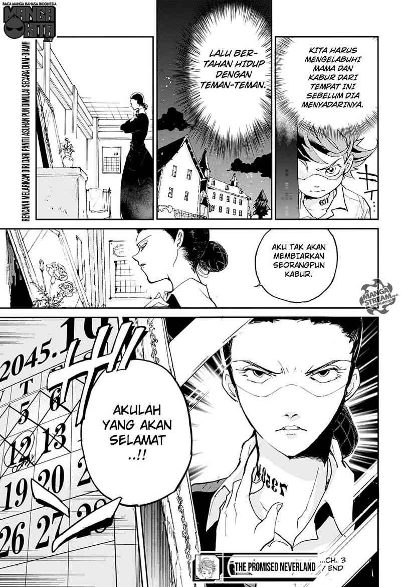 The Promised Neverland Chapter 3 Gambar 24