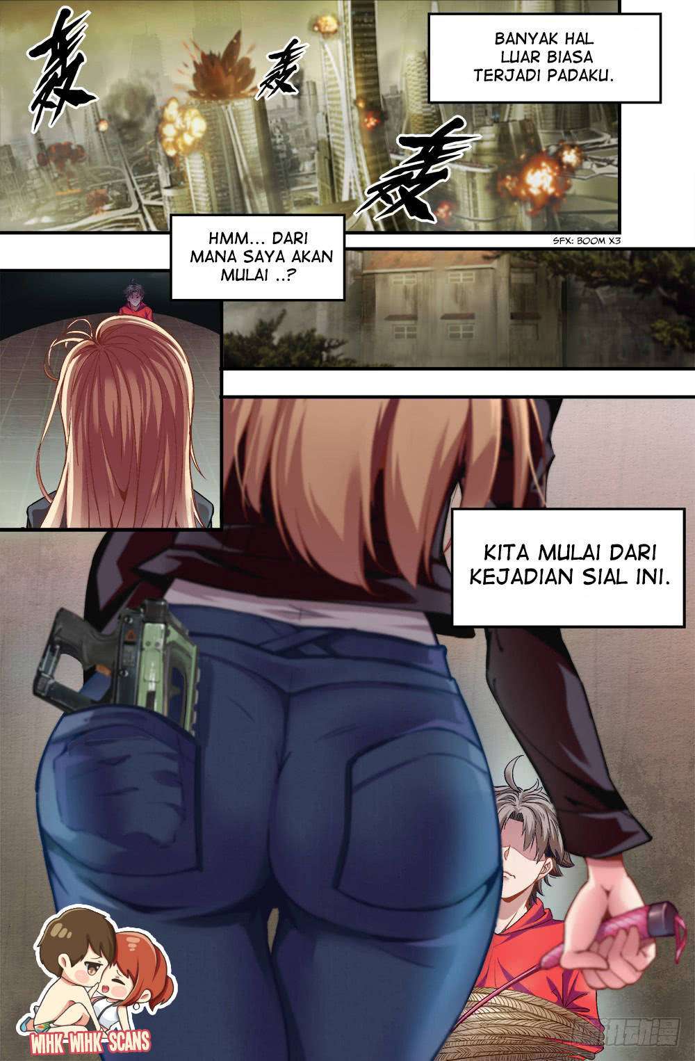 Manhua I Have a Mansion In The Post-Apocalyptic World Chapter 1 gambar nomor 2