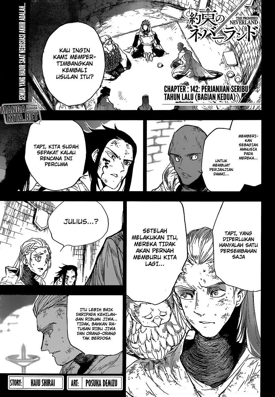 The Promised Neverland Chapter 142 Gambar 4