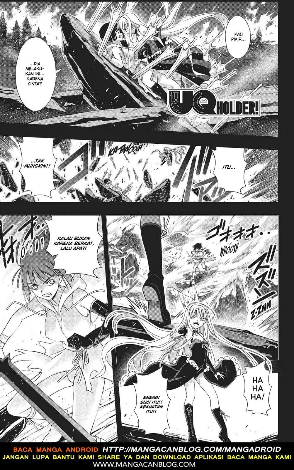 Manga UQ Holder! Chapter 153 gambar nomor 2