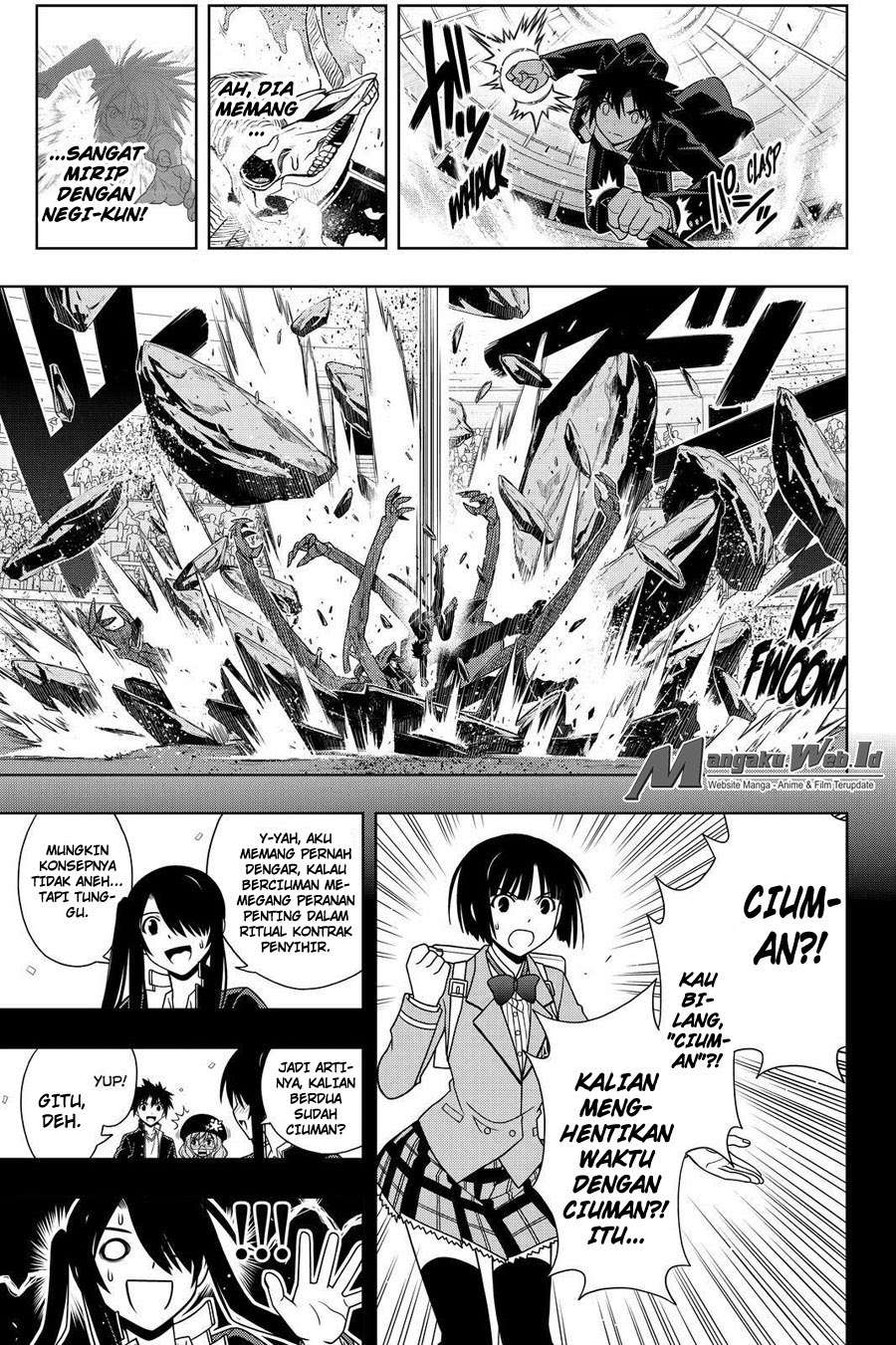 UQ Holder! Chapter 117 Gambar 12