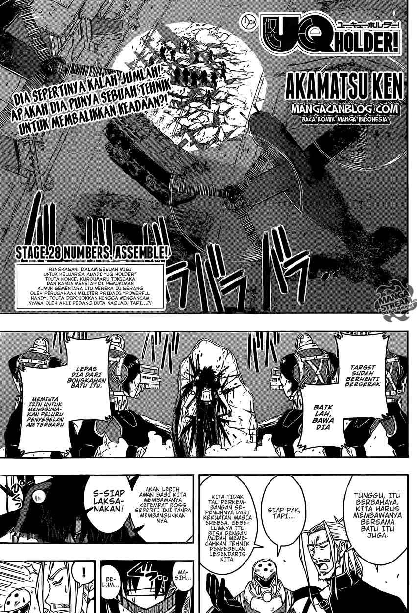 Komik UQ Holder! Chapter 28 gambar nomor 1
