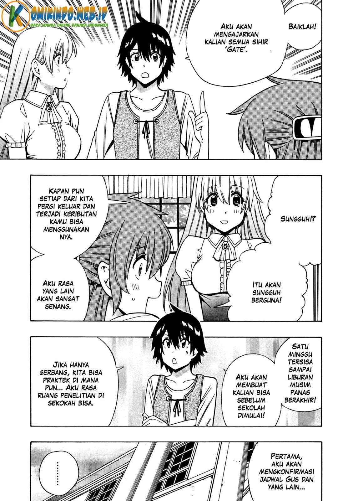 Kenja no Mago Chapter 28 Gambar 13