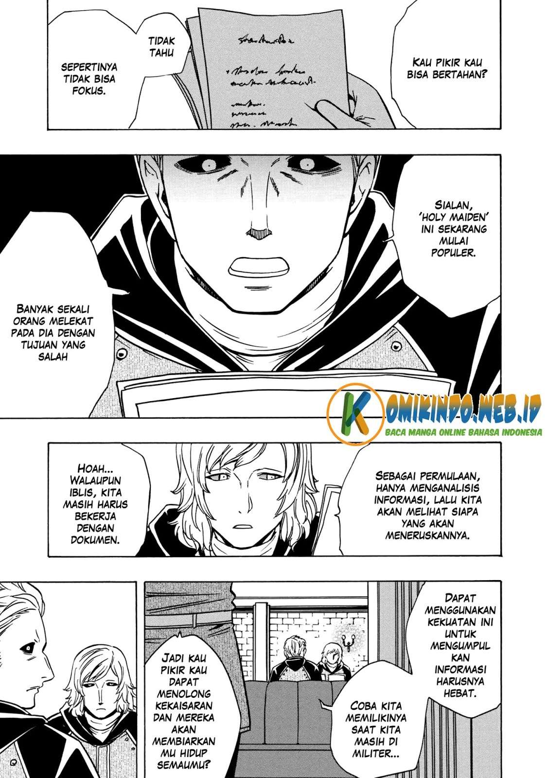 Kenja no Mago Chapter 28 Gambar 17